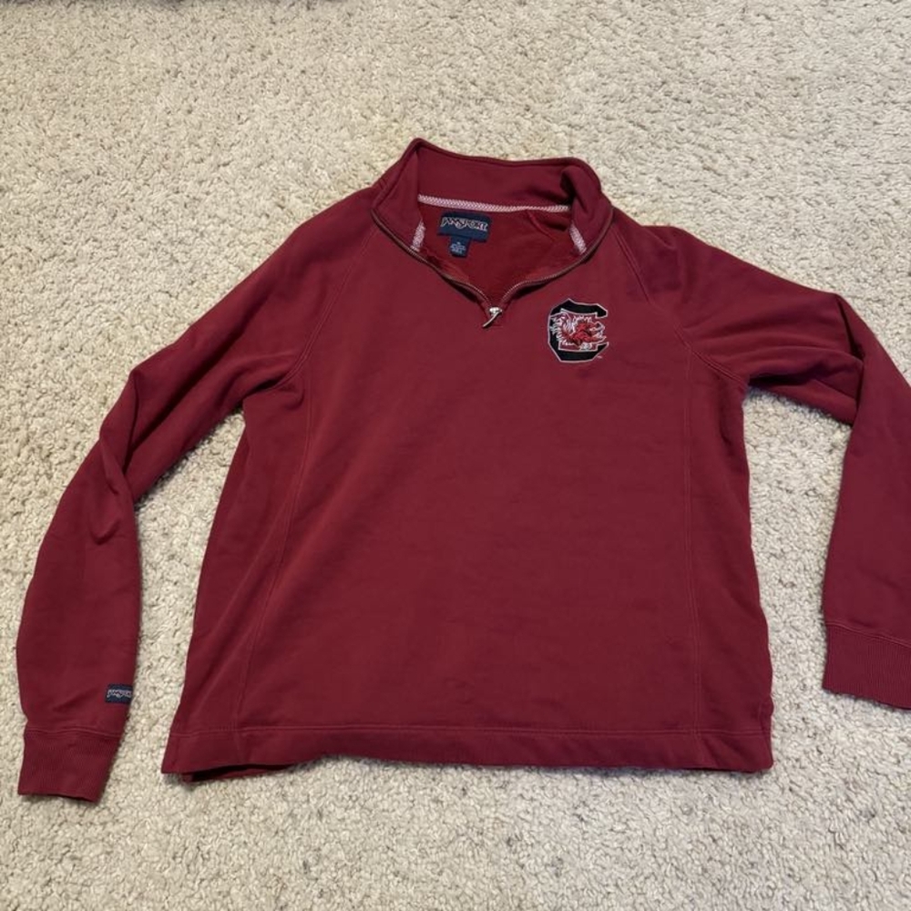 jansport gamecocks 3/4 zip